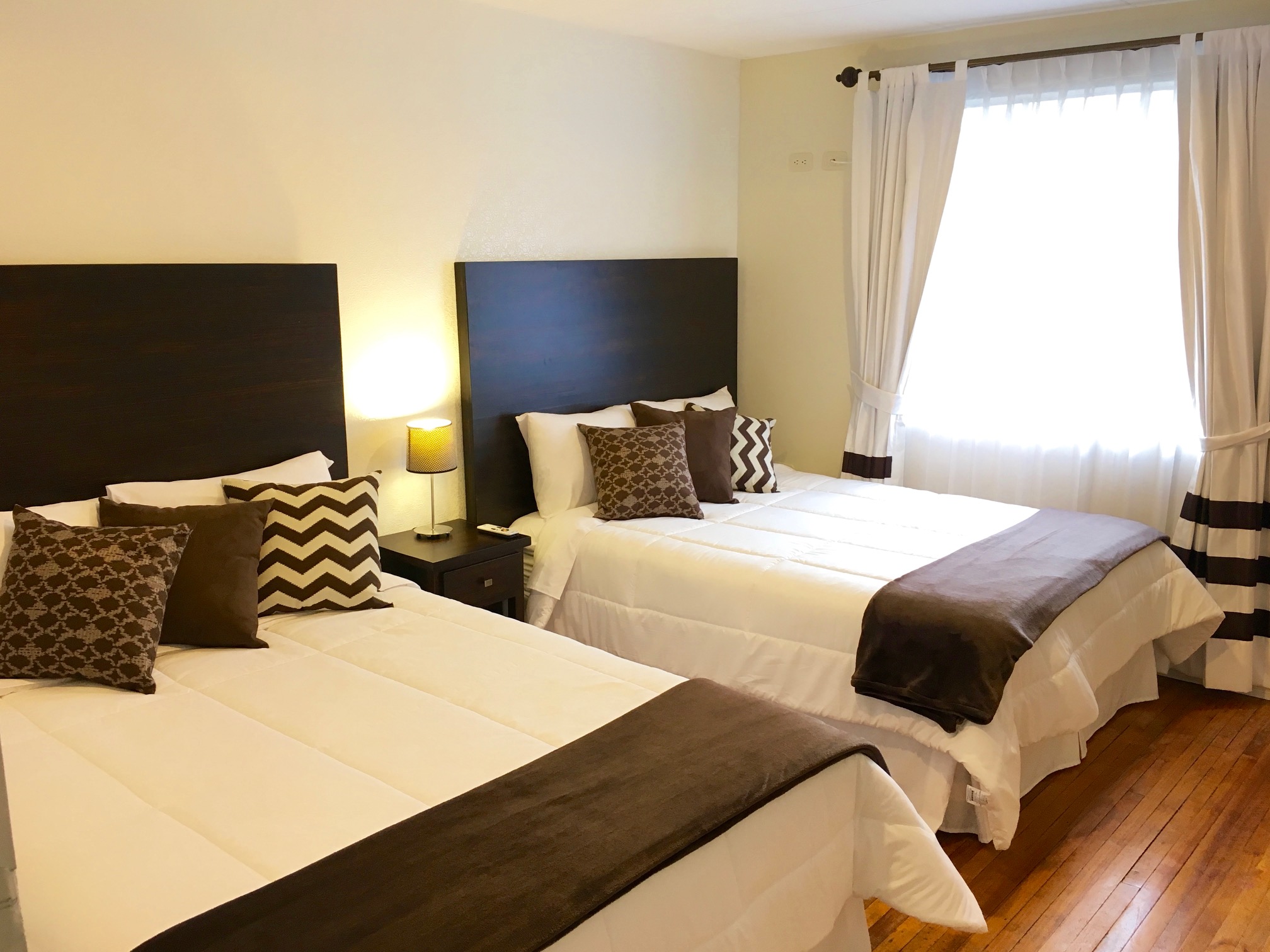 Fully equipped guest kitchen at NASS Bed & Breakfast &mdash; integrated co-living concept