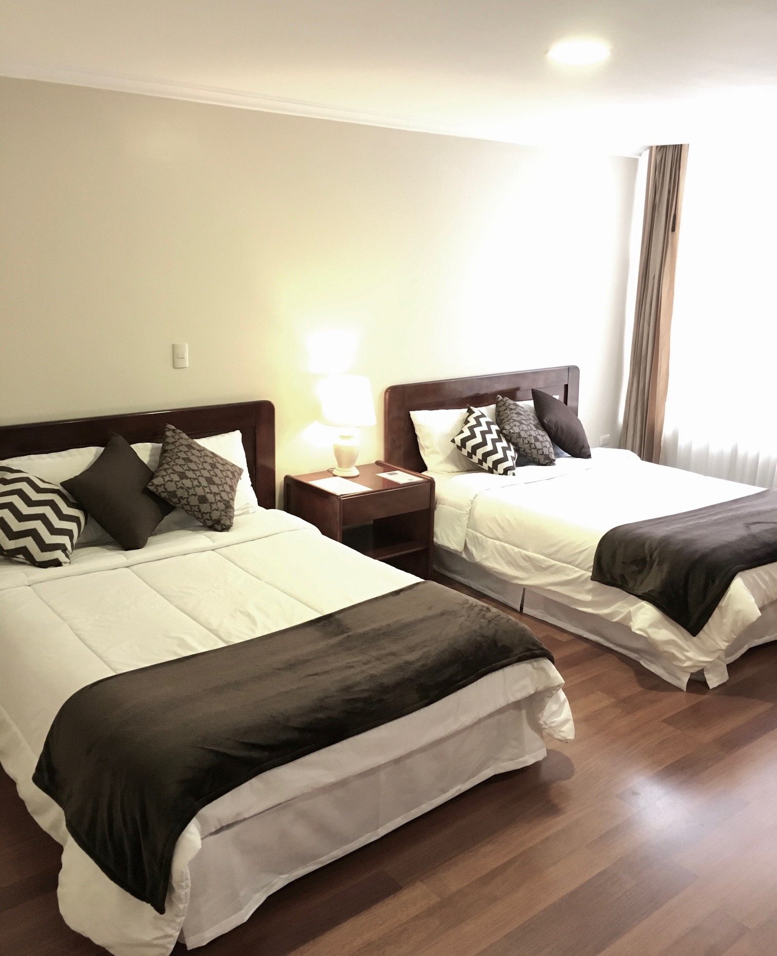 Family room at Hotel NASS Pinar del Lago with two double beds — the most spacious in the NASS Group